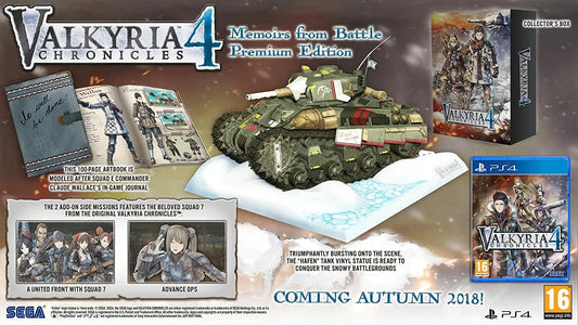 Playstation 4: Valkyria Chronicles 4 [Memoirs From Battle Edition]
