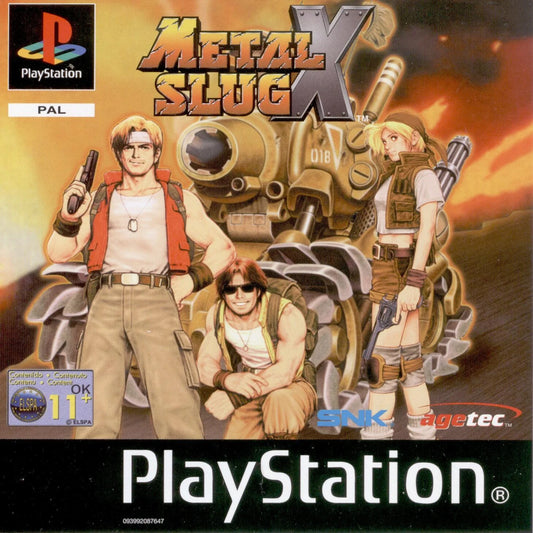 Playstation: Metal Slug X