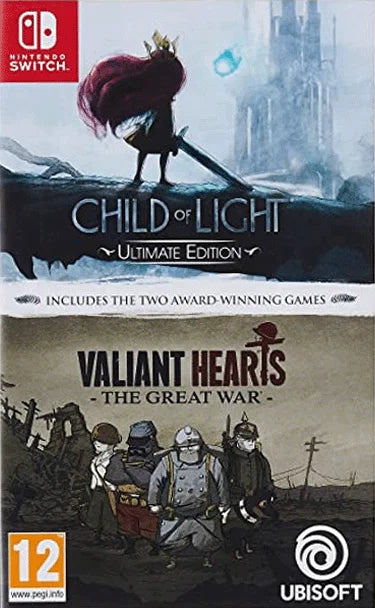 Nintendo Switch: Child of Light Ultimate Edition + Valiant Hearts: The Great War