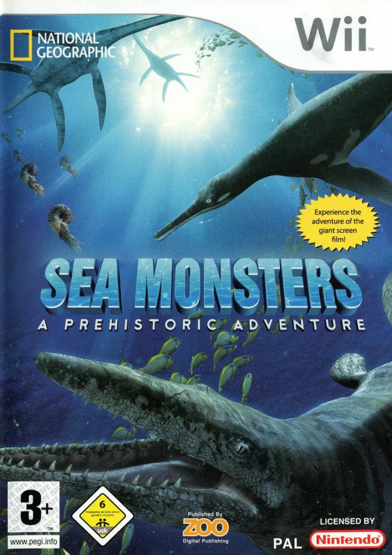 Nintendo Wii: Sea Monsters: A Prehistoric Adventure