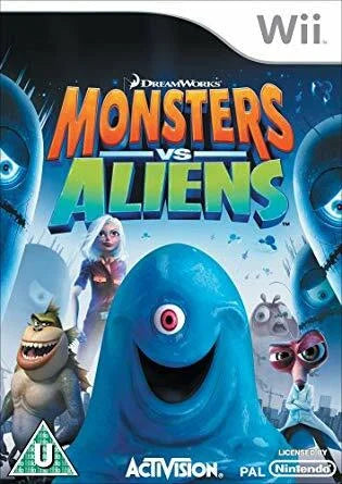 Nintendo Wii: Monsters vs Aliens