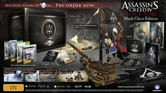Playstation 4: Assassin's Creed IV: Black Flag [Black Chest Edition]