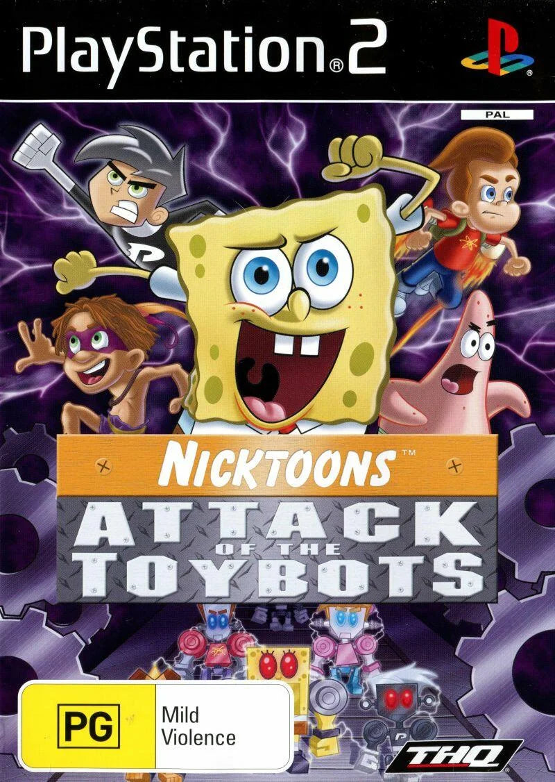Playstation 2: Nicktoons Attack of the Toybots