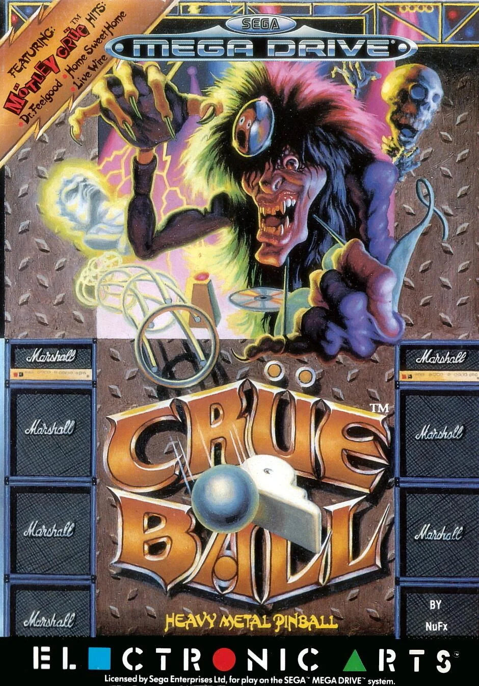 Mega Drive: Crue Ball