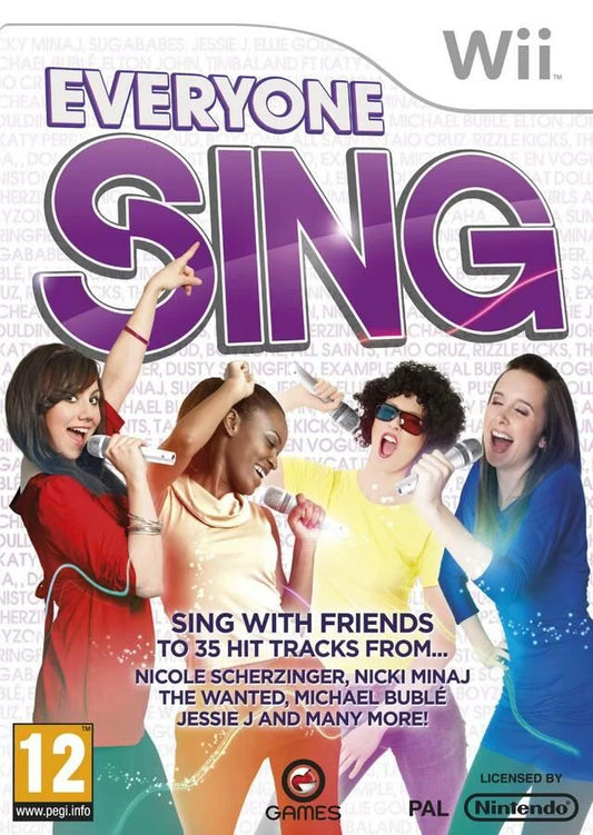 Nintendo Wii: Everyone Sing