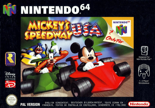 Nintendo 64: Mickey's Speedway USA