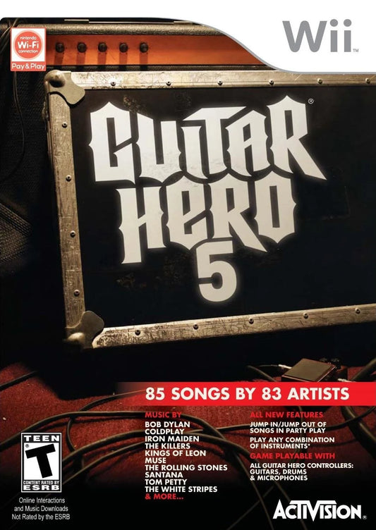 Nintendo Wii: Guitar Hero 5