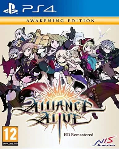 Playstation 4: Alliance Alive HD Remastered [Awakening Edition]