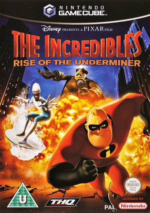 GameCube: The Incredibles Rise of the Underminer