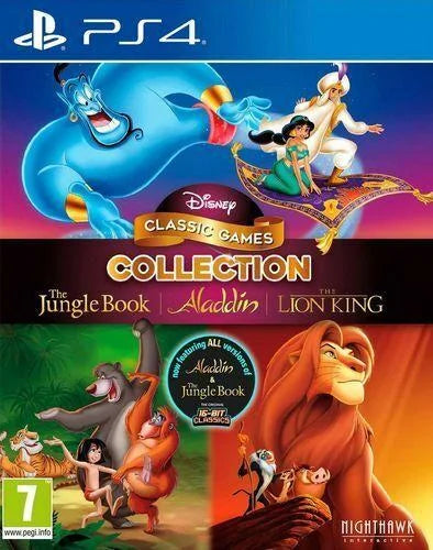 Playstation 4: Disney Classic Games Collection: The Jungle Book, Aladdin & The Lion King