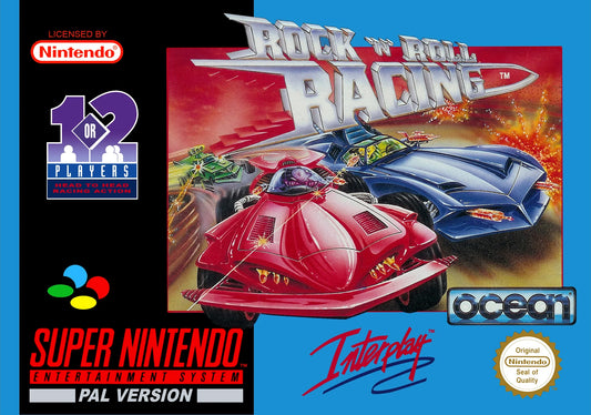 Super Nintendo: Rock n' Roll Racing