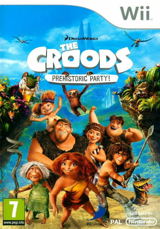 Nintendo Wii: The Croods: Prehistoric Party