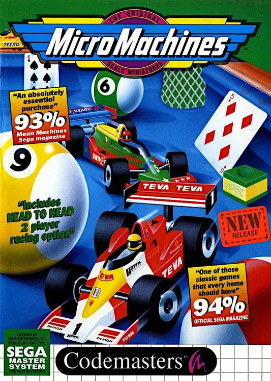 Master System: Micro Machines