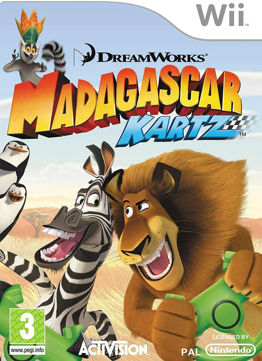 Nintendo Wii: Madagascar Kartz