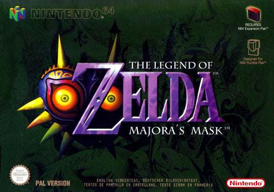 Nintendo 64: Zelda Majora's Mask