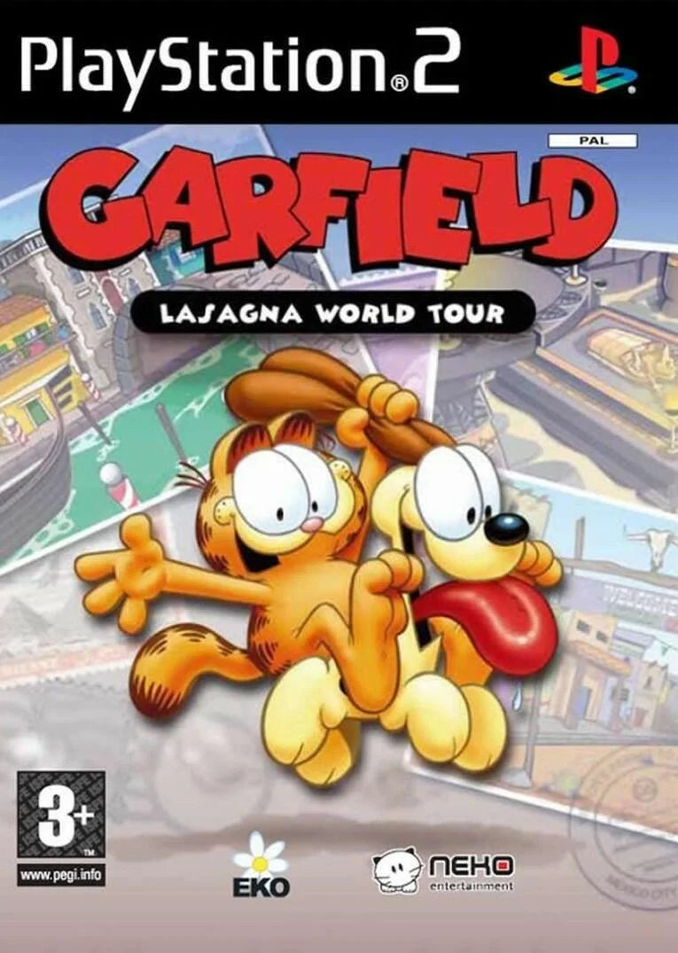 Playstation 2: Garfield Lasagna World Tour