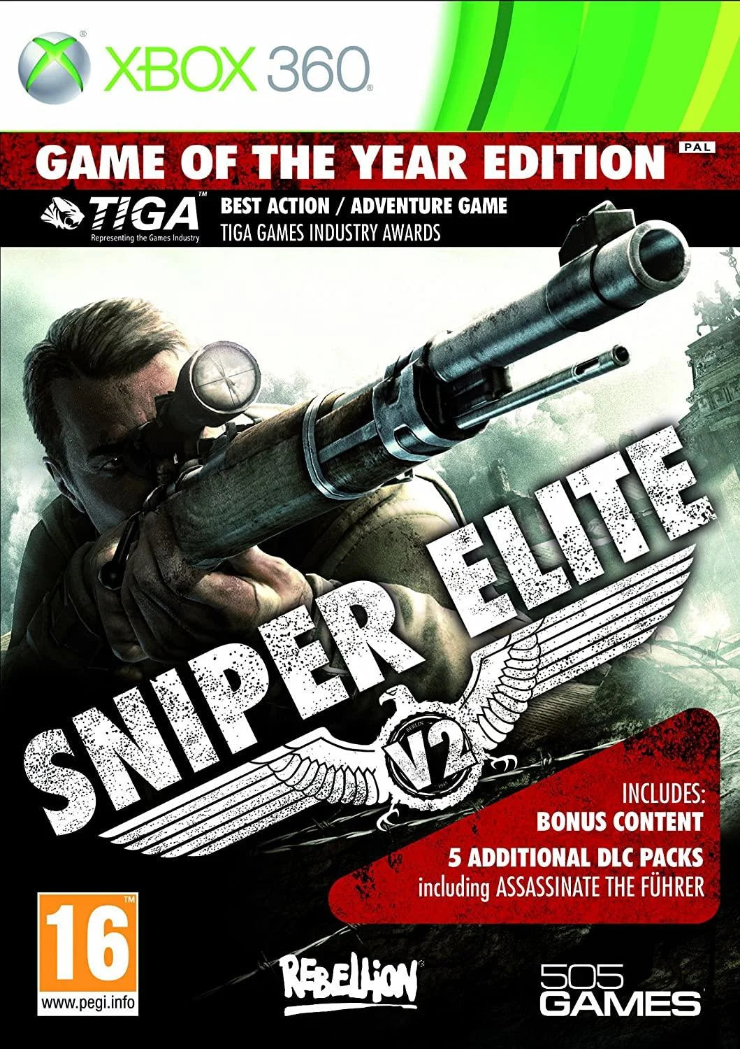Xbox 360: Sniper Elite V2 [Game of the Year]