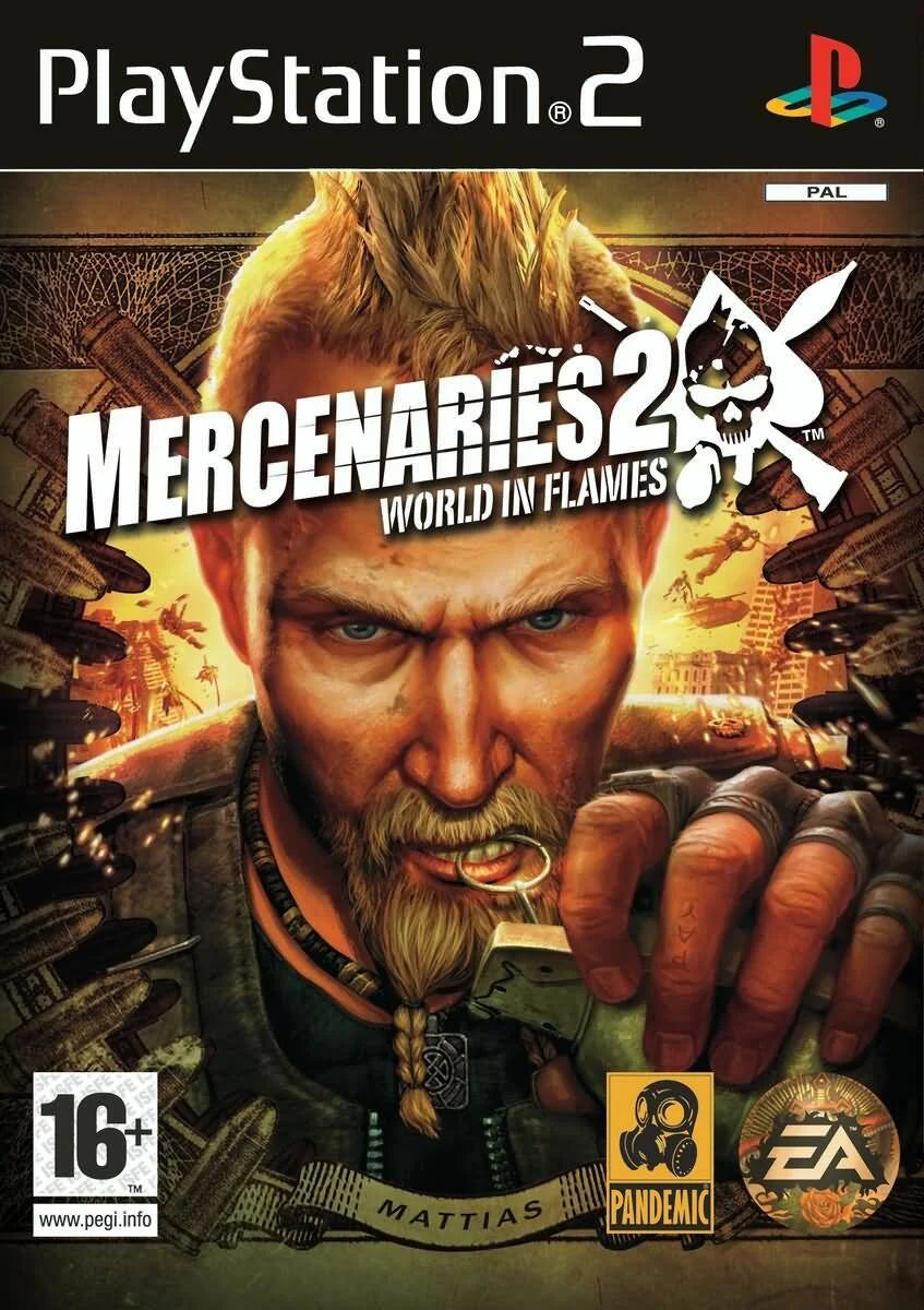 Playstation 2: Mercenaries 2 World in Flames