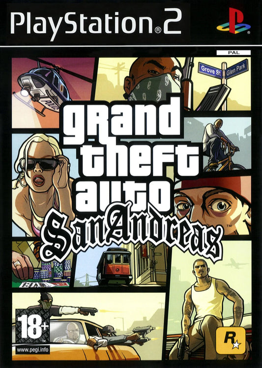 Playstation 2: Grand Theft Auto: San Andreas