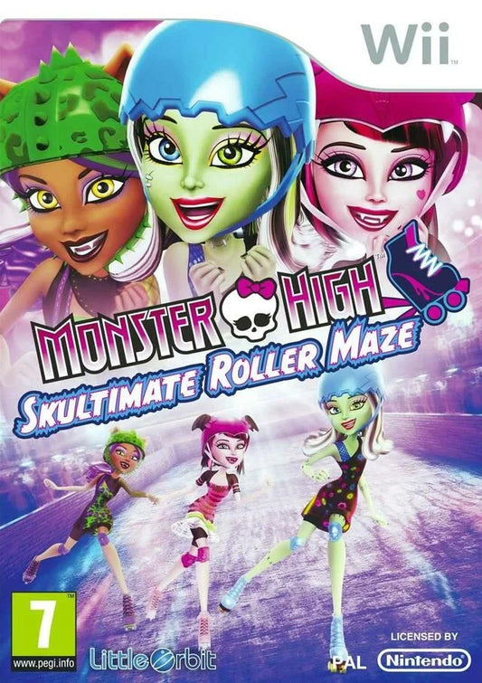 Nintendo Wii: Monster High: Skultimate Roller Maze