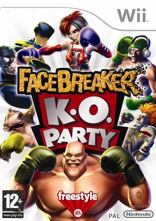 Nintendo Wii: FaceBreaker K.O. Party