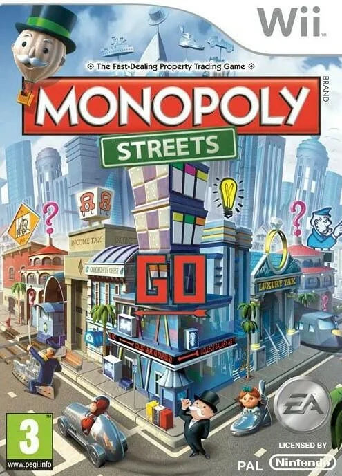 Nintendo Wii: Monopoly Streets