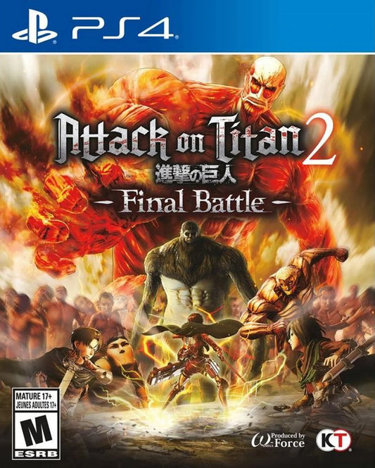 Playstation 4: Attack on Titan 2: Final Battle
