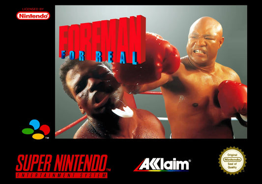 Super Nintendo: Foreman For Real