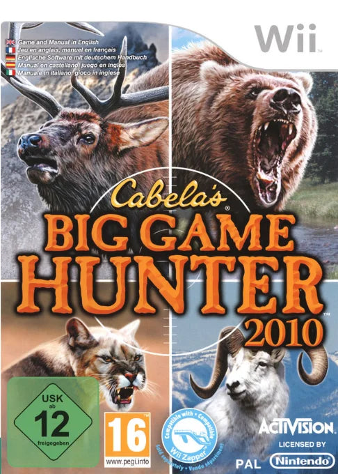 Nintendo Wii: Cabela's Big Game Hunter 2010