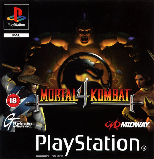 Playstation: Mortal Kombat 4