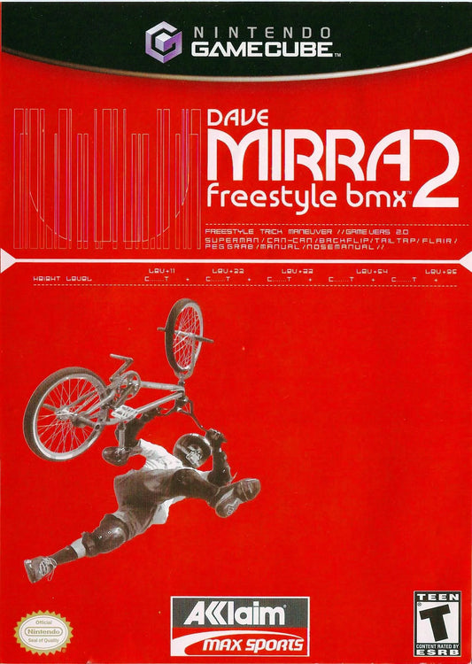 GameCube: Dave Mirra Freestyle BMX 2