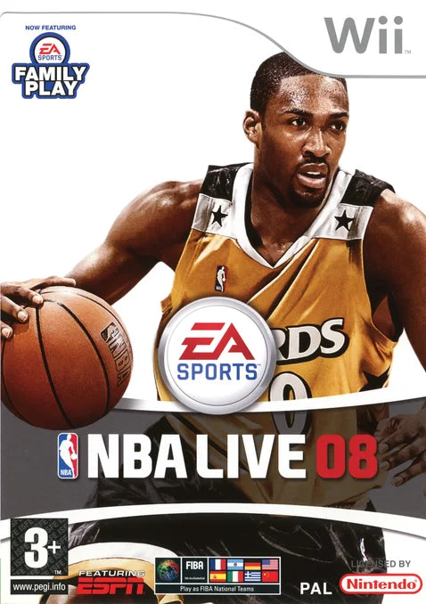 Nintendo Wii: NBA Live 08