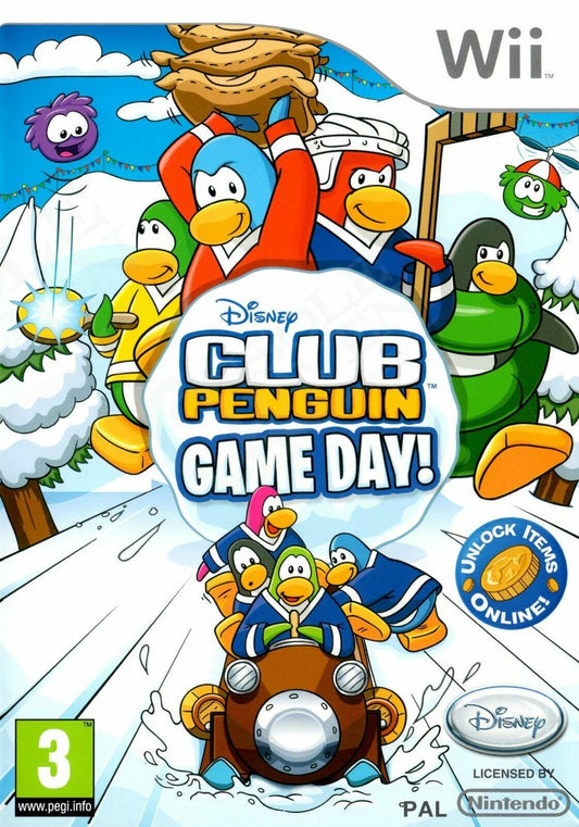 Nintendo Wii: Club Penguin: Game Day