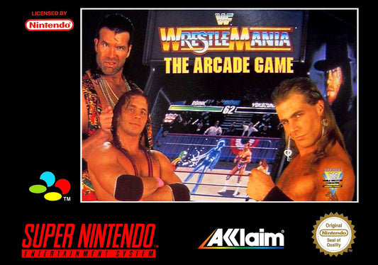 Super Nintendo: WWF Wrestlemania Arcade Game
