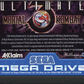 Mega Drive: Ultimate Mortal Kombat 3