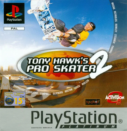 Playstation: Tony Hawk 2