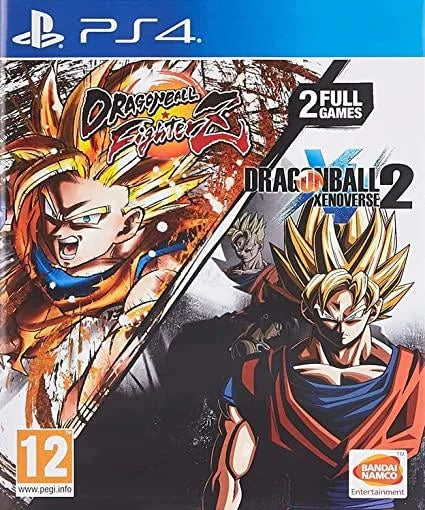 Playstation 4: Dragon Ball Fighterz + Dragon Ball Xenoverse 2