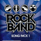 Playstation 2: Rock Band Song Pack 1