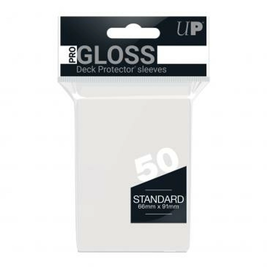 Ultra Pro Gloss Deck Protector Sleeves - 50ct Clear