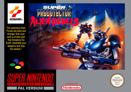 Super Nintendo: Super Probotector: Alien Rebels