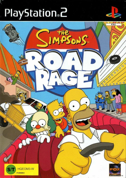 Playstation 2: The Simpsons Road Rage