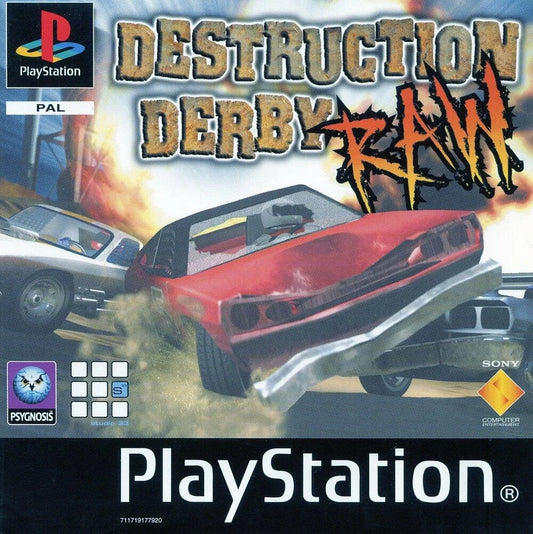 Playstation: Destruction Derby Raw