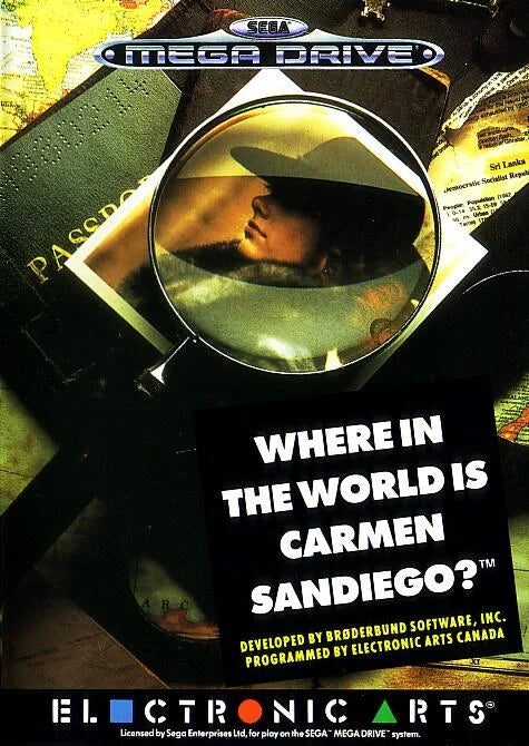 Mega Drive: Where in the World Is Carmen Sandiego?