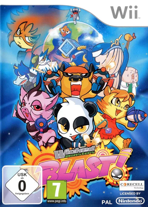Nintendo Wii: Wicked Monsters Blast