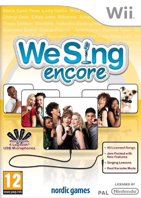 Nintendo Wii: We Sing Encore