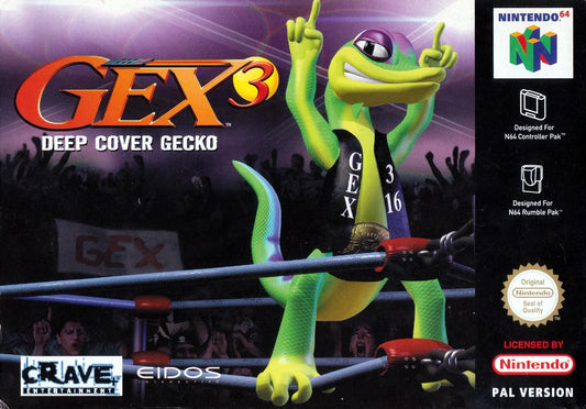 Nintendo 64: Gex 3: Deep Cover Gecko