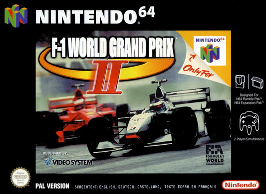 Nintendo 64: F1 World Grand Prix II