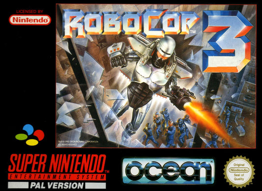 Super Nintendo: RoboCop 3