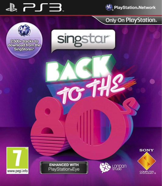 Playstation 3: SingStar Back to the 80s