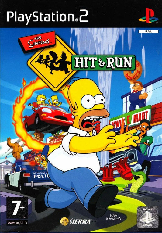Playstation 2: The Simpsons Hit and Run